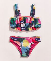 Biquini-Infantil-Feline-Estampado-Tropical-com-Babado-e-Protecao-UV50--Multicor-9961711-Multicor_1