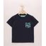 Camiseta-Infantil-com-Bolso-Estampado-de-Folhagem-Manga-Curta-Azul-Marinho-9968706-Azul_Marinho_1