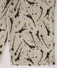 Bermuda-de-Moletom-Juvenil-Estampada-de-Respingos-com-Bolsos-Kaki-9965815-Kaki_4