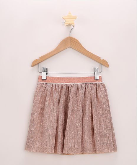 Saia-Infantil-Plissada-com-Lurex-Rosa-Escuro-9969566-Rosa_Escuro_1
