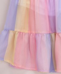 Saia-de-Chiffon-Infantil-Tal-Mae-Tal-Filha-Listrada-com-Recorte-e-Forro-Multicor-9970687-Multicor_3