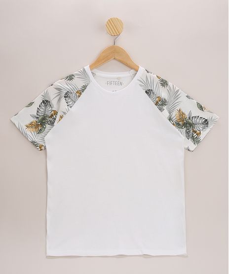 Camiseta-Juvenil-Raglan-com-Estampa-de-Folhagem-Manga-Curta-Off-White-9970822-Off_White_1
