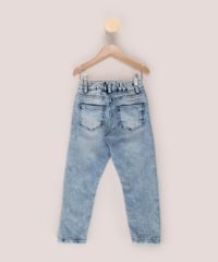 Calca-Jeans-Infantil-Jogger-Marmorizada-com-Pences-e-Cordao-Azul-Claro-9968904-Azul_Claro_2