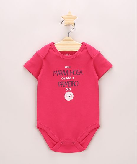 Body-Infantil--Sou-Maravilhosa--Manga-Curta-Pink-9956990-Pink_1