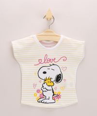 Blusa-Infantil-Snoopy-com-Listras-Manga-Curta-Off-White-9967468-Off_White_1