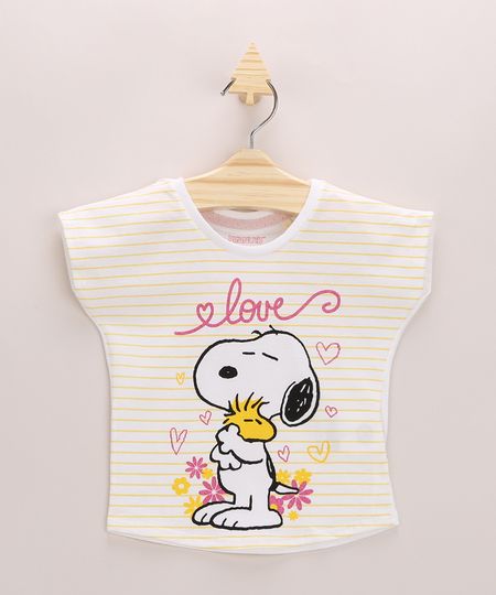 Blusa-Infantil-Snoopy-com-Listras-Manga-Curta-Off-White-9967468-Off_White_1