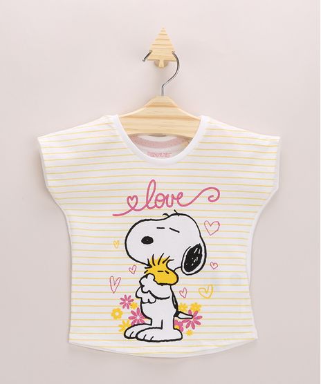 Blusa-Infantil-Snoopy-com-Listras-Manga-Curta-Off-White-9967468-Off_White_1