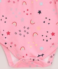 Body-Infantil-Estampado-de-Arco-Iris-com-Laco-Manga-Curta-Rosa-1-9919990-Rosa_1_4
