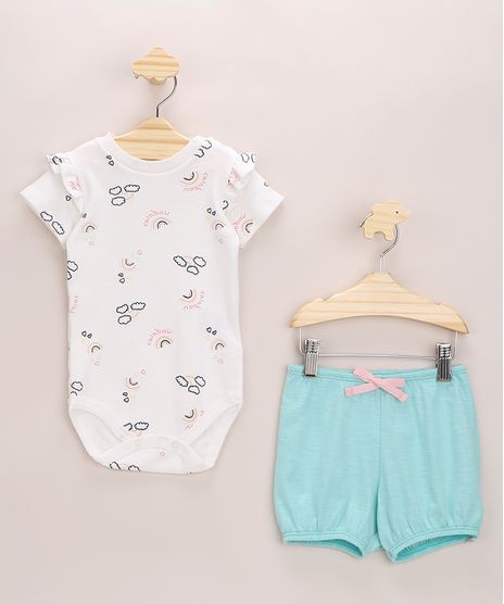 Conjunto-Infantil-de-Body-Estampado-de-Arco-Iris-Manga-Curta-Off-White---Short-Balone-Verde-Agua-9968253-Verde_Agua_1