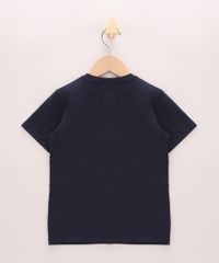 Camiseta-Infantil-com-Bolso-Estampado-de-Flamingos-Manga-Curta-Azul-Marinho-9968705-Azul_Marinho_2