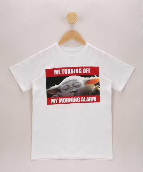 Camiseta-Juvenil--Baby-Yoda--The-Mandalorian-Manga-Curta-Off-White-9970633-Off_White_1