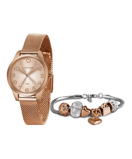 Kit-de-Relogio-Analogico-Lince-Feminino---Pulseira--LRR4625L-KE21R2RX-ROSE-9977658-Rose_1 Kit-de-Relogio-Analogico-Lince-Feminino---Pulseira--LRR4625L-KE21R2RX-ROSE-9977658-Rose_1