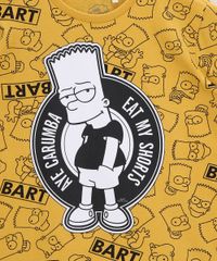 Camiseta-Juvenil-Bart-Simpson-Estampada-Manga-Curta-Mostarda-9967028-Mostarda_2