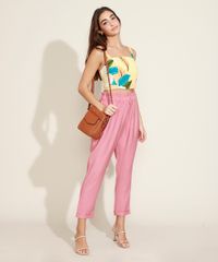 Top-Cropped-Feminino-Estampada-de-Folhagens-Alca-Media-Decote-Reto-Laranja-Claro-9957410-Laranja_Claro_3
