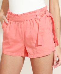Short-de-Sarja-Feminino-Clochard-Cintura-Super-Alta-com-Faixa-para-Amarrar-Coral-9968291-Coral_1 Short-de-Sarja-Feminino-Clochard-Cintura-Super-Alta-com-Faixa-para-Amarrar-Coral-9968291-Coral_1