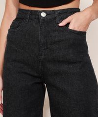 Calca-Jeans-Feminina-Mindset-Wide-Reta-Cintura-Super-Alta-Preta-9980412-Preto_4