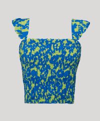 Top-Cropped-Feminino-Mindset-Estampado-Floral-com-Babado-na-Alca-Decote-Reto-Verde-9977000-Verde_6