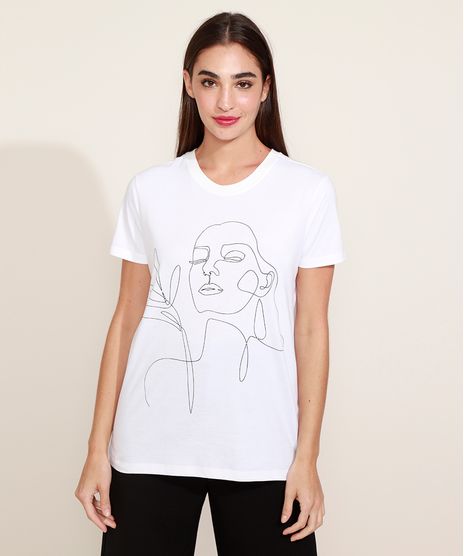 T-Shirt-Feminina-Mindset-Rosto-Artsy-Manga-Curta-Decote-Redondo-Off-White-9975949-Off_White_1