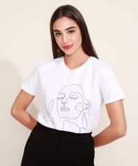 T-Shirt-Feminina-Mindset-Rosto-Artsy-Manga-Curta-Decote-Redondo-Off-White-9975949-Off_White_5