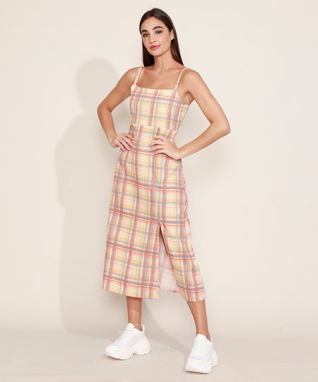 Vestido-Feminino-Mindset-Midi-Estampado-Xadrez-com-Fenda-Alca-Fina-Multicor-9976994-Multicor_1 Vestido-Feminino-Mindset-Midi-Estampado-Xadrez-com-Fenda-Alca-Fina-Multicor-9976994-Multicor_1