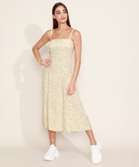 Vestido-Feminino-Mindset-Midi-Estampado-de-Rostos-Artsy-Alca-Fina-Bege-9977038-Bege_3