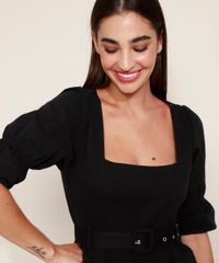 Macacao-de-Sarja-Feminino-Mindset-Pantalona-com-Cinto-Manga-Bufante-Preto-9978888-Preto_4