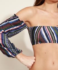 Biquini-Top-Faixa-Estampado-com-Manga-Longa-Bufante-Protecao-UV50--Multicor-9959266-Multicor_4