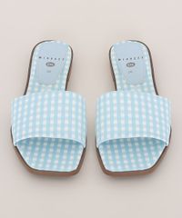 Rasteirinha-Slide-Feminina-Mindset-Estampada-Xadrez-Vichy-Azul-Claro-9974101-Azul_Claro_5 Rasteirinha-Slide-Feminina-Mindset-Estampada-Xadrez-Vichy-Azul-Claro-9974101-Azul_Claro_5