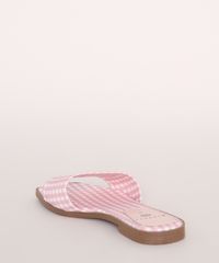 Rasteirinha-Slide-Feminina-Mindset-Estampada-Xadrez-Vichy-Rosa-9974102-Rosa_4