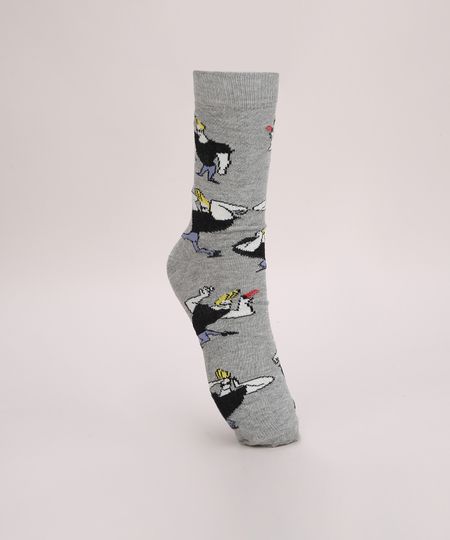 Meia-Masculina-Cano-Alto-Johnny-Bravo-Estampado-Cinza-Mescla-9970151-Cinza_Mescla_1 Meia-Masculina-Cano-Alto-Johnny-Bravo-Estampado-Cinza-Mescla-9970151-Cinza_Mescla_1