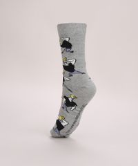 Meia-Masculina-Cano-Alto-Johnny-Bravo-Estampado-Cinza-Mescla-9970151-Cinza_Mescla_3