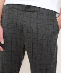 Calca-de-Moletom-Masculina-Estampada-Xadrez-Cinza-9974627-Cinza_2
