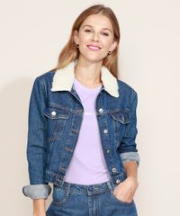 Jaqueta-Jeans-Feminina-Tal-Mae-Tal-Filha-Cropped-com-Pelo-e-Bolsos-Azul-Escuro-9946105-Azul_Escuro_1