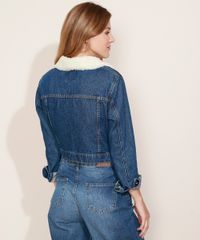 Jaqueta-Jeans-Feminina-Tal-Mae-Tal-Filha-Cropped-com-Pelo-e-Bolsos-Azul-Escuro-9946105-Azul_Escuro_2