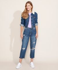 Jaqueta-Jeans-Feminina-Tal-Mae-Tal-Filha-Cropped-com-Pelo-e-Bolsos-Azul-Escuro-9946105-Azul_Escuro_3