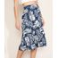 Saia-Feminina-Midi-Estampada-de-Folhagem-com-Recorte-Azul-Marinho-9967424-Azul_Marinho_1