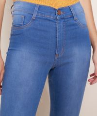 Calca-Jeans-Feminina-Sawary-Boot-Cut-Cintura-Alta-Azul-Medio-9980100-Azul_Medio_4