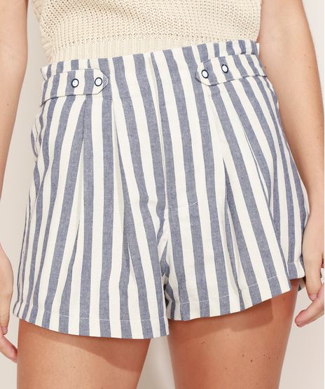 Short-Feminino-Cintura-Alta-Listrado-com-Martingale-Off-White-9965342-Off_White_1