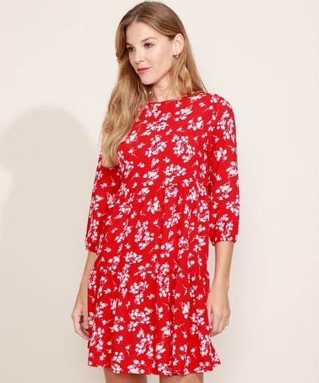 Vestido-Feminino-Tal-Mae-Tal-Filha-Curto-Estampado-Floral-com-Recortes-Manga-3-4-Vermelho-9968572-Vermelho_1 Vestido-Feminino-Tal-Mae-Tal-Filha-Curto-Estampado-Floral-com-Recortes-Manga-3-4-Vermelho-9968572-Vermelho_1