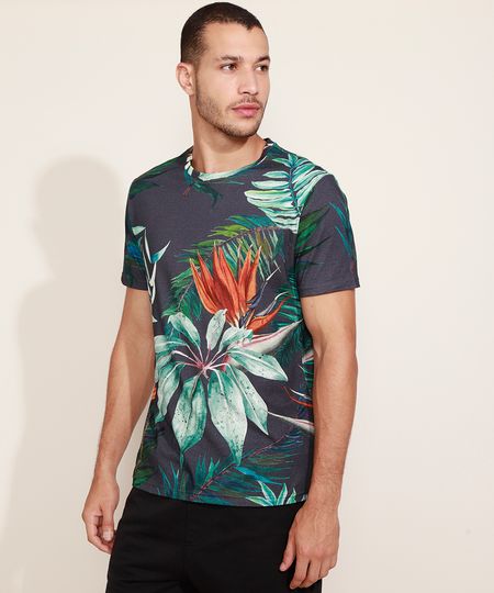 Camiseta-Masculina-Pipe-Estampada-Floral-Tropical-Manga-Curta-Azul-Marinho-9974805-Azul_Marinho_1