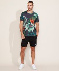 Camiseta-Masculina-Pipe-Estampada-Floral-Tropical-Manga-Curta-Azul-Marinho-9974805-Azul_Marinho_3