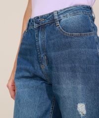 Calca-Jeans-Feminina-Sawary-Baggy-Cintura-Media-Destroyed-com-Martingale-Azul-Escuro-9974645-Azul_Escuro_4