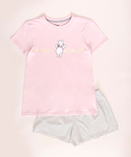Pijama-Juvenil-Ursinho-Pooh--Always-hungry--Metalizado-Manga-Curta-Rosa-Claro-9971898-Rosa_Claro_1 Pijama-Juvenil-Ursinho-Pooh--Always-hungry--Metalizado-Manga-Curta-Rosa-Claro-9971898-Rosa_Claro_1
