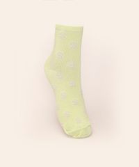 Meia-Feminina-Cano-Alto-Estampada-Cifrao-Verde-Claro-9972130-Verde_Claro_1