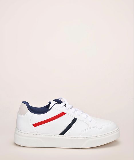 tenis branco masculino c&a