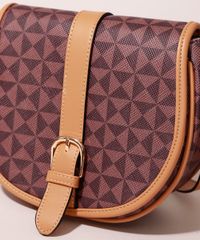 Bolsa-Feminina-Transversal-Pequena-Estampada-Geometrica-com-Fivela-Marrom-9915793-Marrom_5