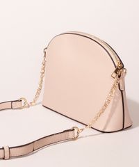 Bolsa-Feminina-Transversal-Pequena-Meia-Lua-com-Corrente-Rose-9915801-Rose_4