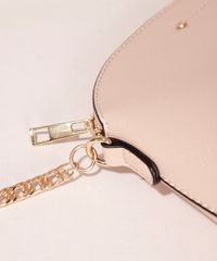 Bolsa-Feminina-Transversal-Pequena-Meia-Lua-com-Corrente-Rose-9915801-Rose_6