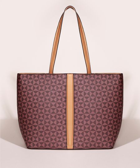 Bolsa-Feminina-Shopper-Grande-Estampada-Geometrica-Marrom-9915805-Marrom_1 Bolsa-Feminina-Shopper-Grande-Estampada-Geometrica-Marrom-9915805-Marrom_1