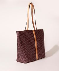 Bolsa-Feminina-Shopper-Grande-Estampada-Geometrica-Marrom-9915805-Marrom_3